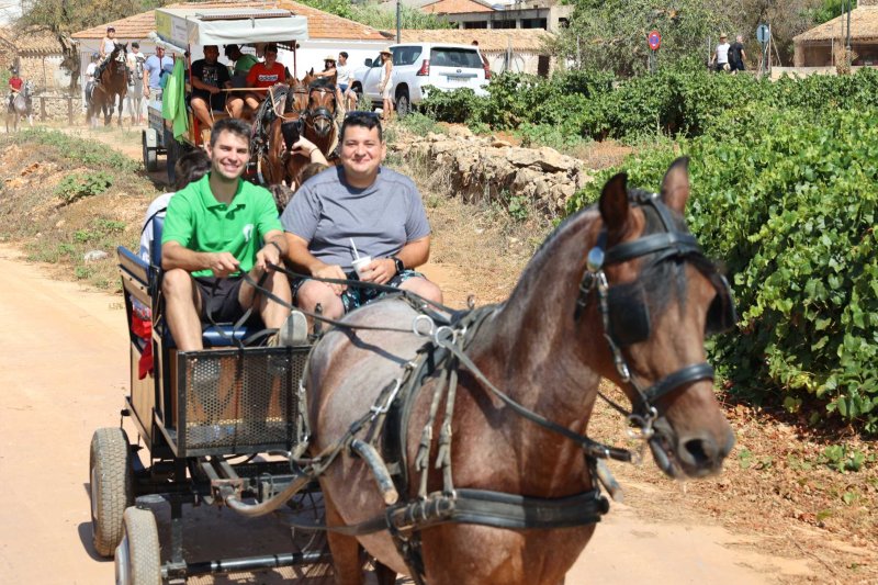 La presentació i l’entrada de la murta aporten l’ambient a l’arranc de les festes de Llíber La presentació i l’entrada de la murta aporten l’ambient a l’arranc de les festes de Llíber